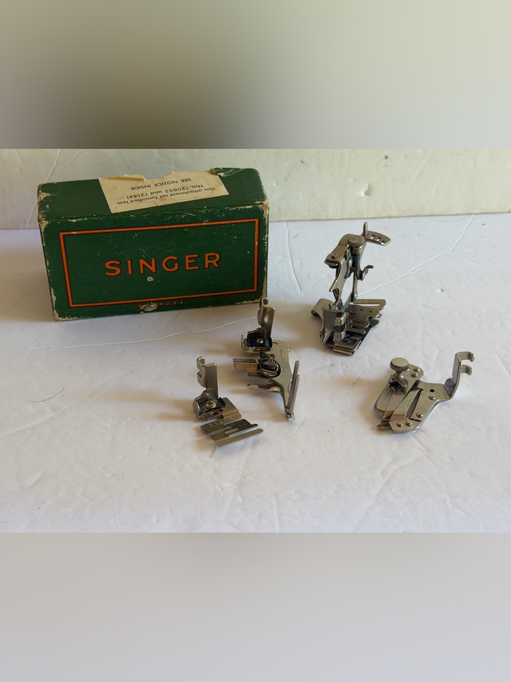 Lot Of Various Singer Sewing Feet